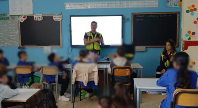 Unità cinofile e scuola: giornata formativa con gli alunni di Montefortino e Amandola