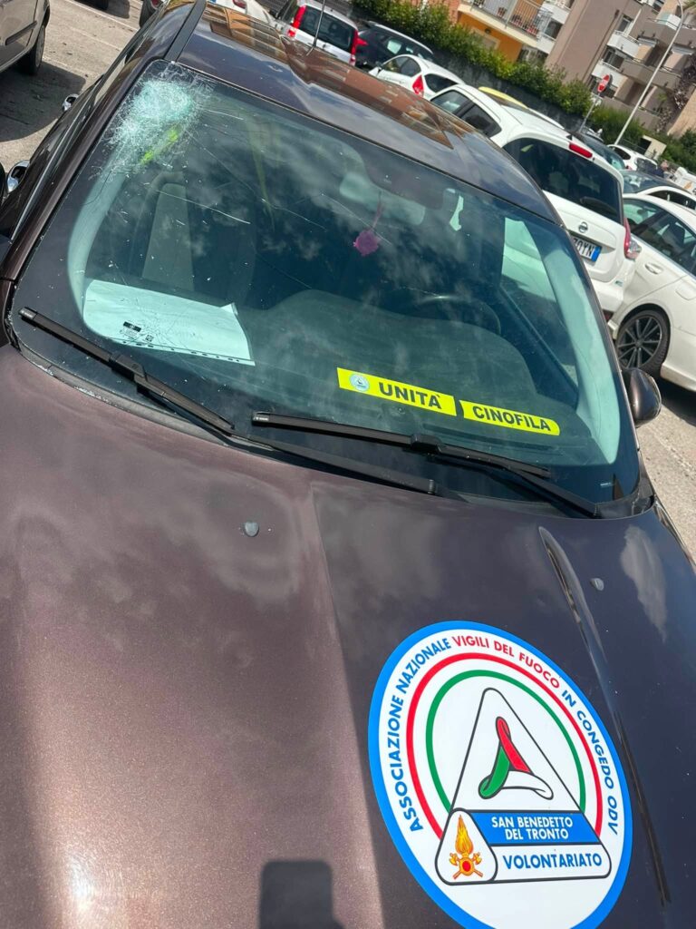 Danni da grandine al veicolo operativo: la nostra risposta